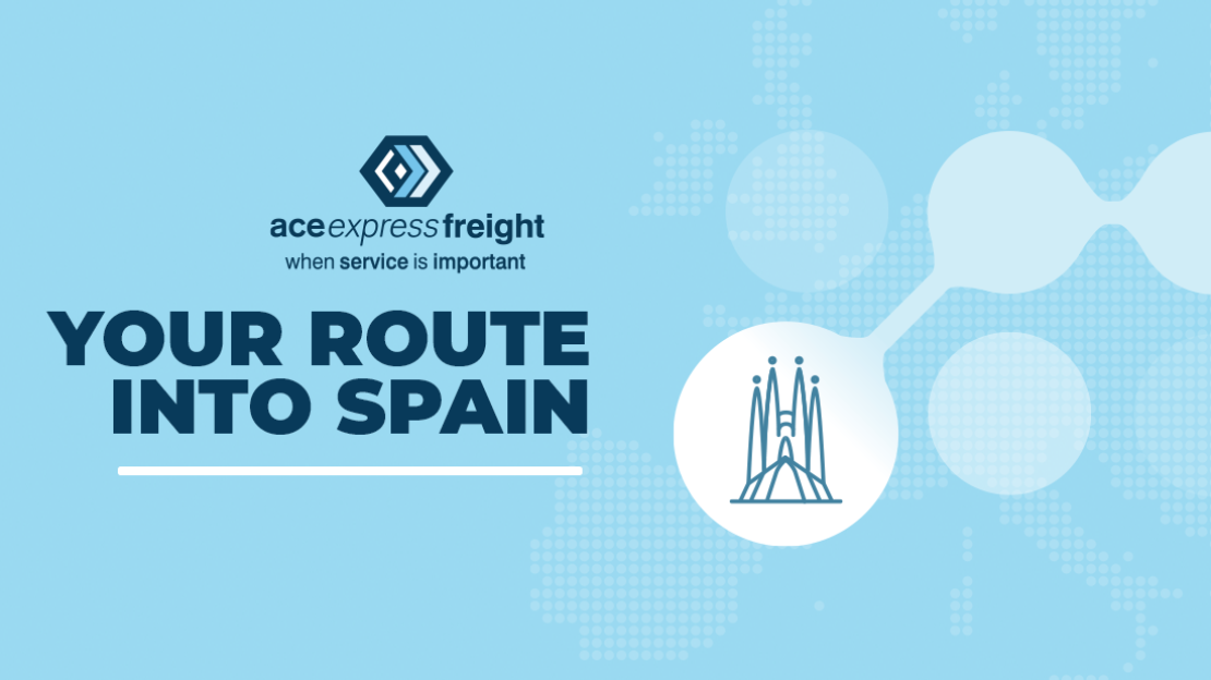 Pallet Transport from Ireland to Spain with Ace Express Freight